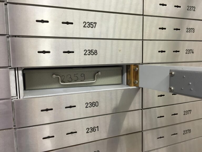 Safe opening